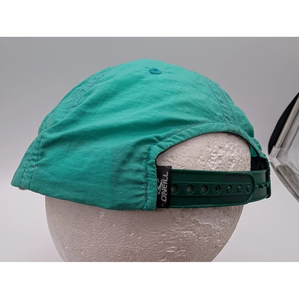 ONeill Mens Teal Nylon Rope Snapback Hat Embroidered Logo Yupoong Sample SP